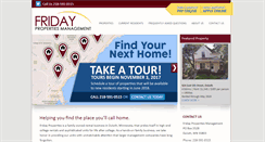 Desktop Screenshot of fridayproperties.net
